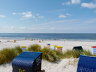 Foto mit Strandkörben am Südstrand